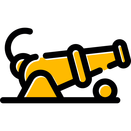 cañón icono gratis