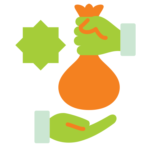 die zakat-gewährung kostenlos Icon die zakat-gewährung kostenlos Icon