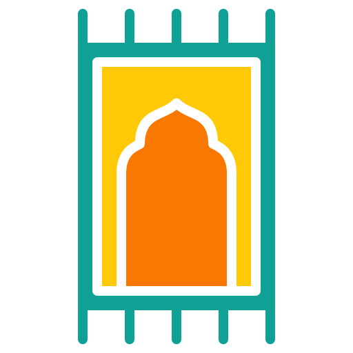 tapis de priere Icône gratuit