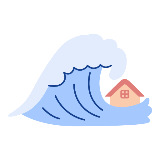 tsunami icono gratis