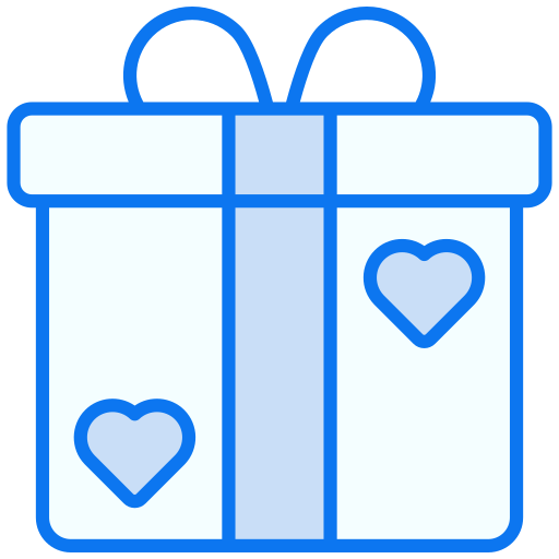 caja de regalo icono gratis