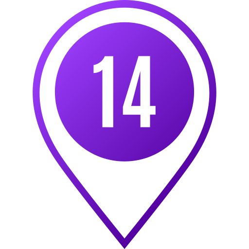 catorce icono gratis