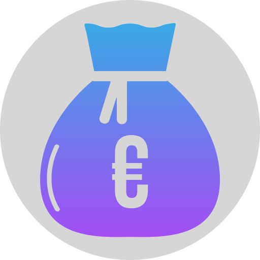 euro icono gratis