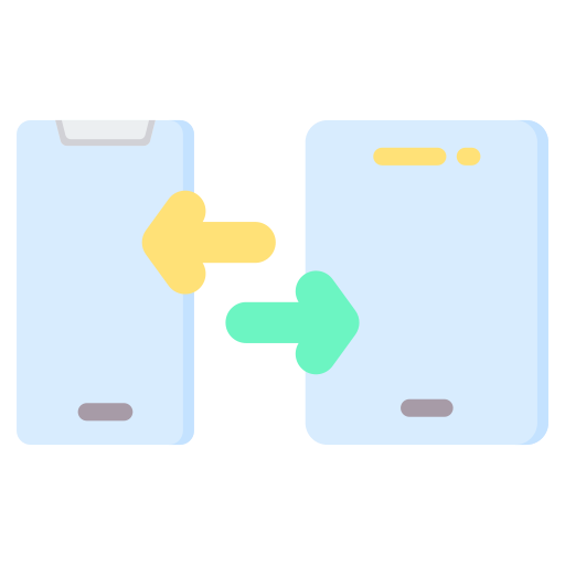 sincronización de datos móviles icono gratis