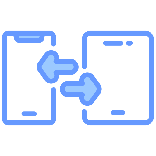 sincronización de datos móviles icono gratis