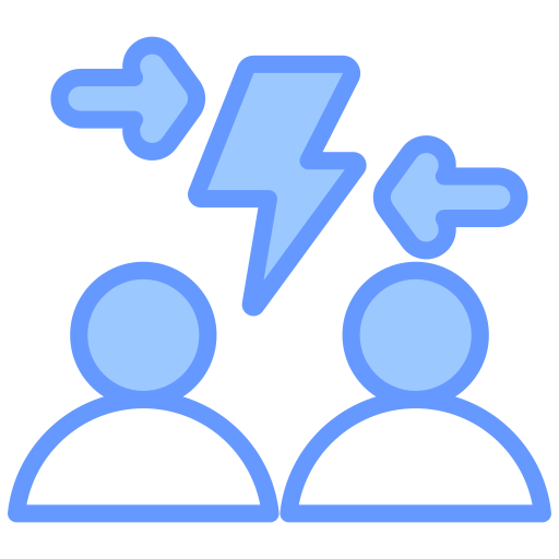 Conflict of interest free icon Conflict of interest free icon