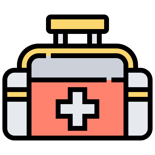 First aid kit Meticulous Lineal Color icon