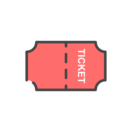 Ticket free icon