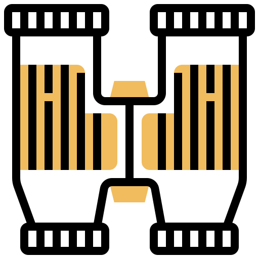 Binoculares icono gratis