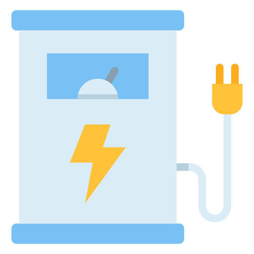 carga eléctrica icono gratis