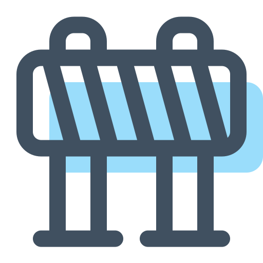 barrera icono gratis