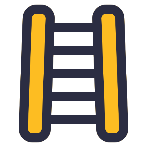 escalera icono gratis