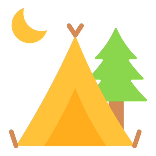 Tent free icon Tent free icon