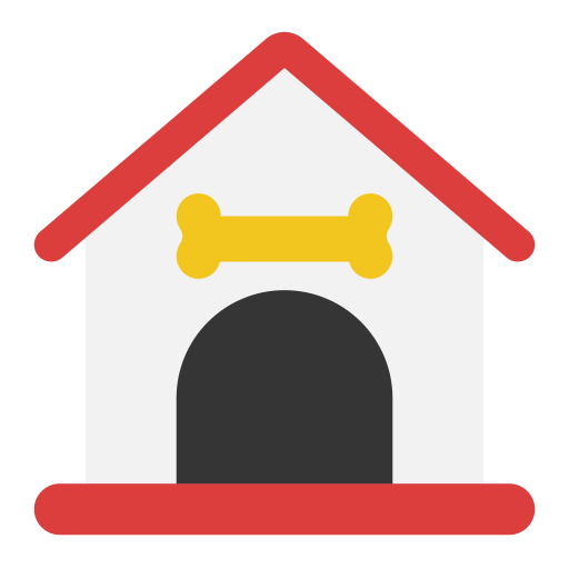 casa de perro icono gratis