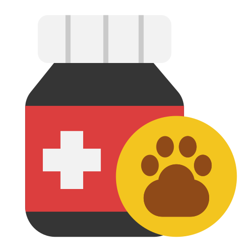 medicina para mascotas icono gratis