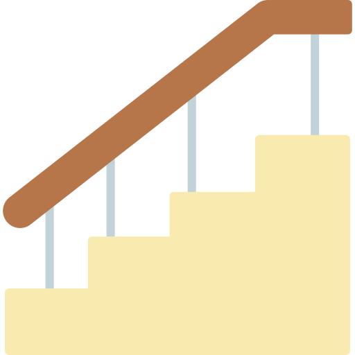 escaleras icono gratis