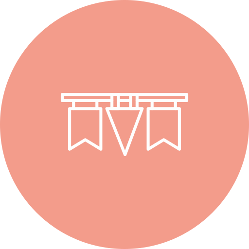 guirnalda icono gratis