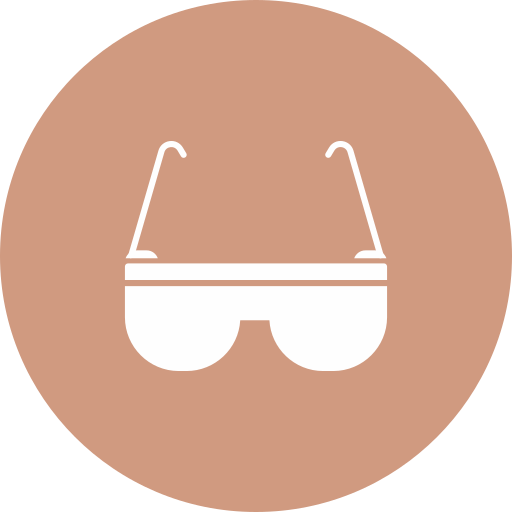 lentes de seguridad icono gratis