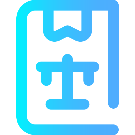 libro de leyes icono gratis