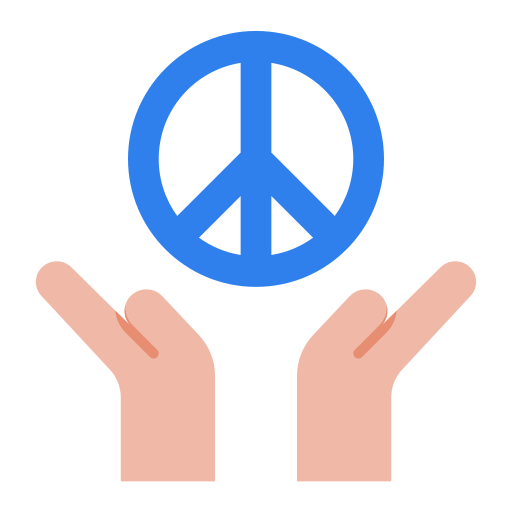 paz icono gratis