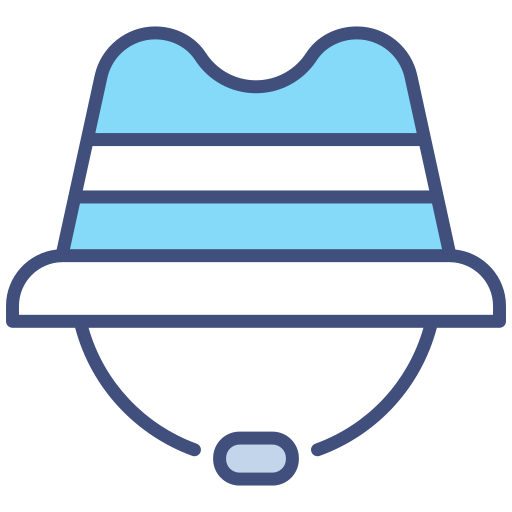 sombrero para el sol icono gratis