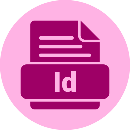 indiseño icono gratis