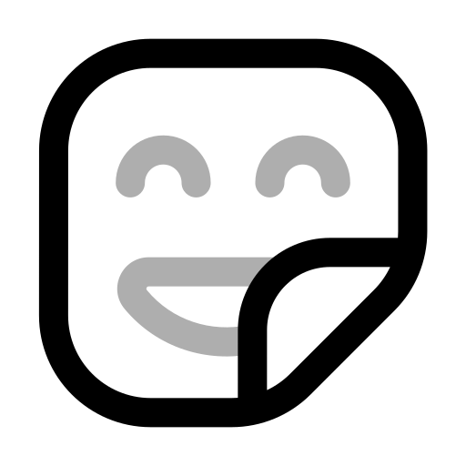 pegatina icono gratis