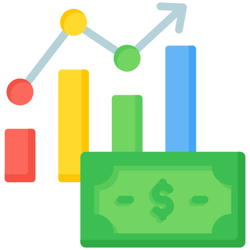 상승 경향 무료 아이콘