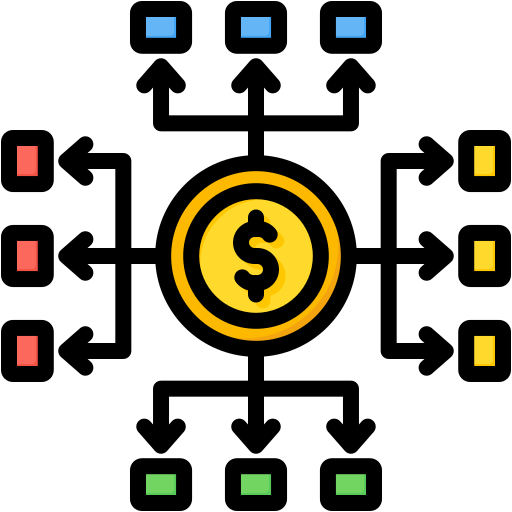 diversification Icône gratuit diversification Icône gratuit