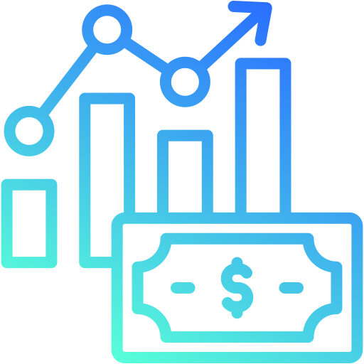 상승 경향 무료 아이콘