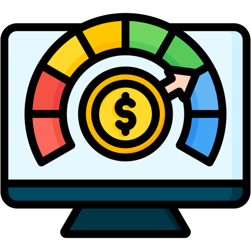 경제지표 무료 아이콘