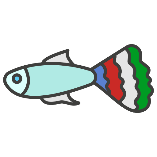 pez guppy icono gratis