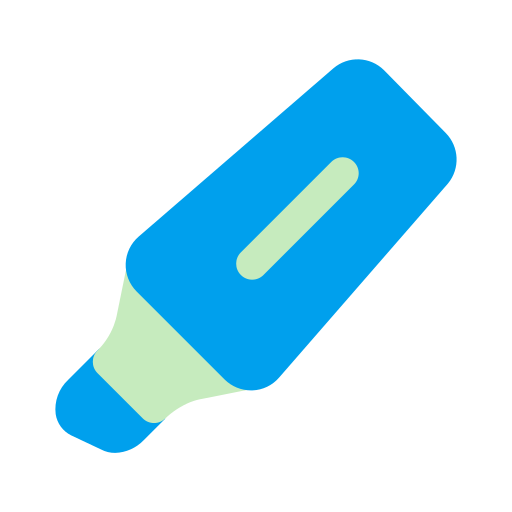 surligneur Icône gratuit surligneur Icône gratuit