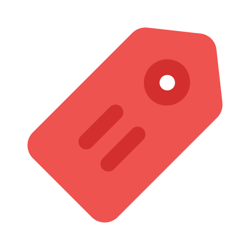 Tag free icon