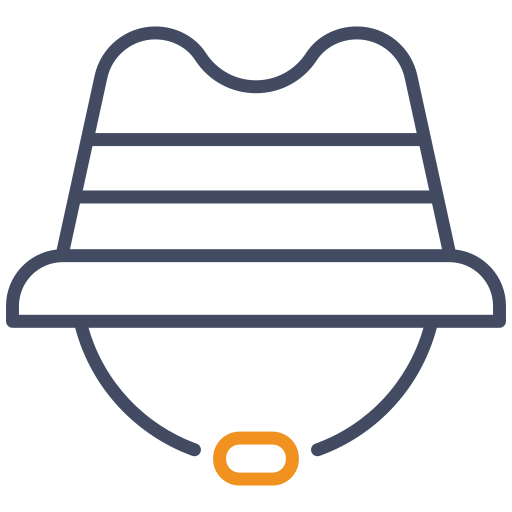 sombrero para el sol icono gratis