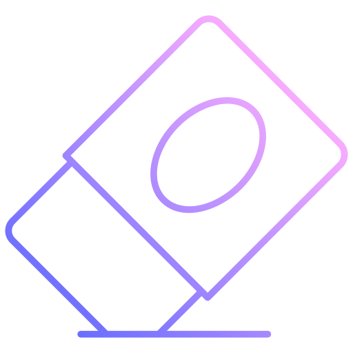 Eraser free icon Eraser free icon