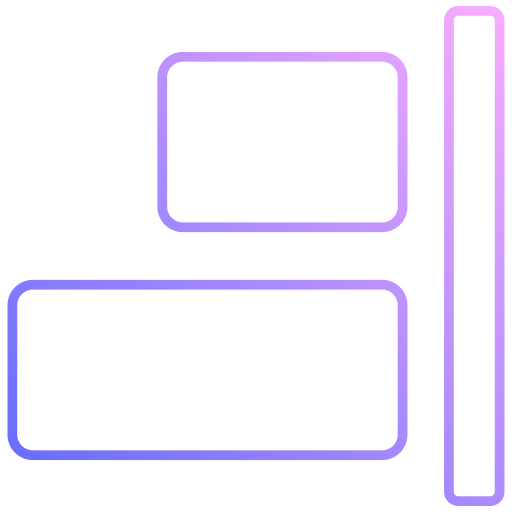 Right align free icon