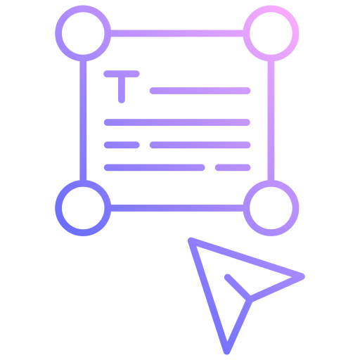 Text free icon