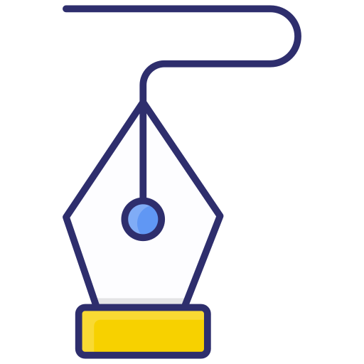 outil plume Icône gratuit