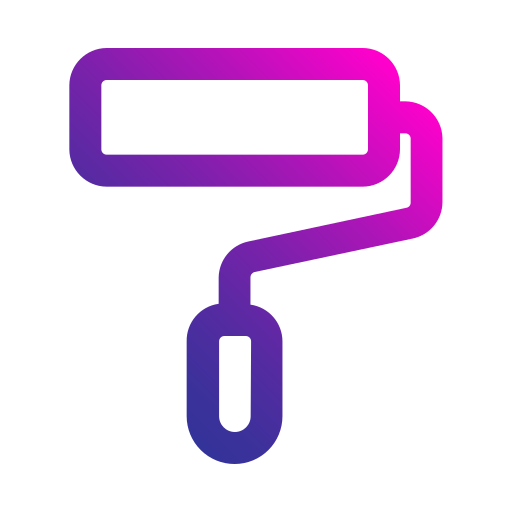 Paint roller free icon Paint roller free icon