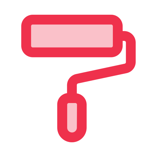 rodillo icono gratis