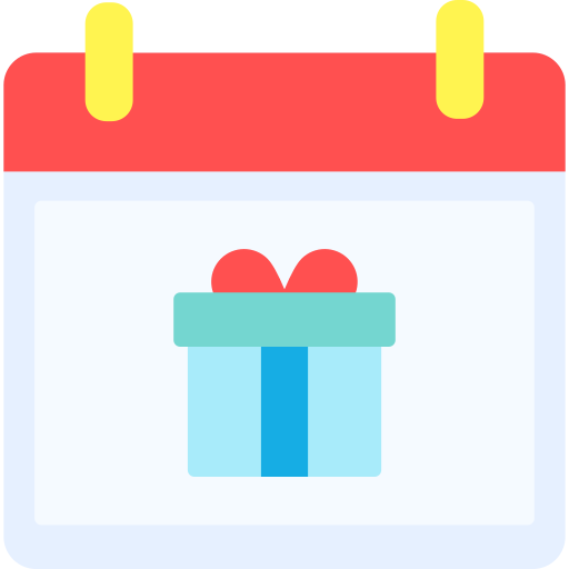 caja de regalo icono gratis