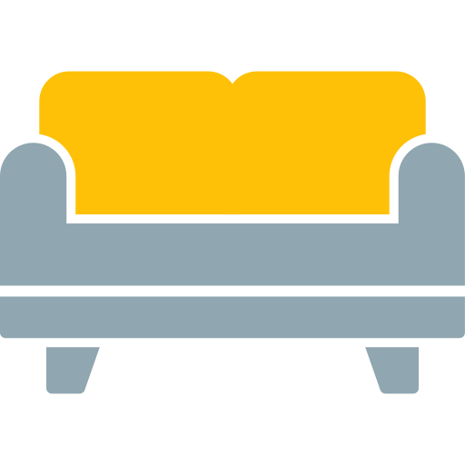 sofa cama icono gratis