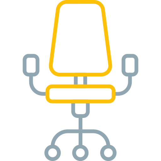 Рабочий стул бесплатно иконка