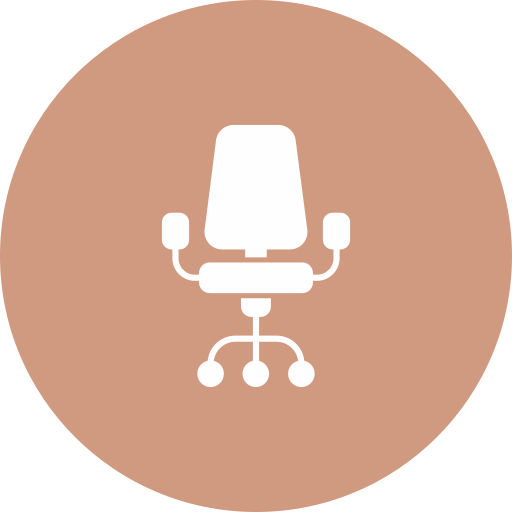 silla de escritorio icono gratis