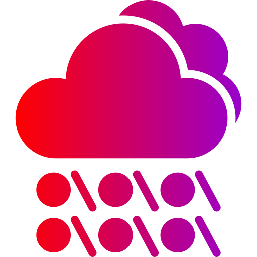 grêle Icône gratuit