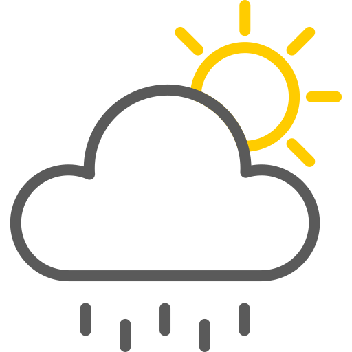 Слоисто-дождевые облака бесплатно иконка