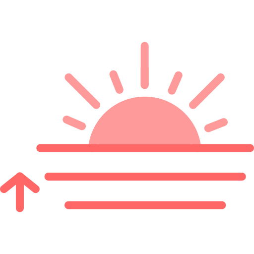 amanecer icono gratis