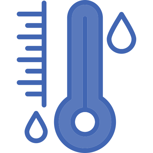 temperatura de agua icono gratis