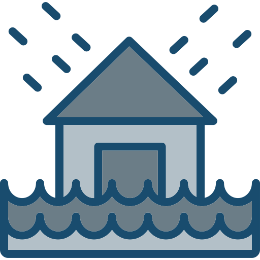 Flood free icon Flood free icon